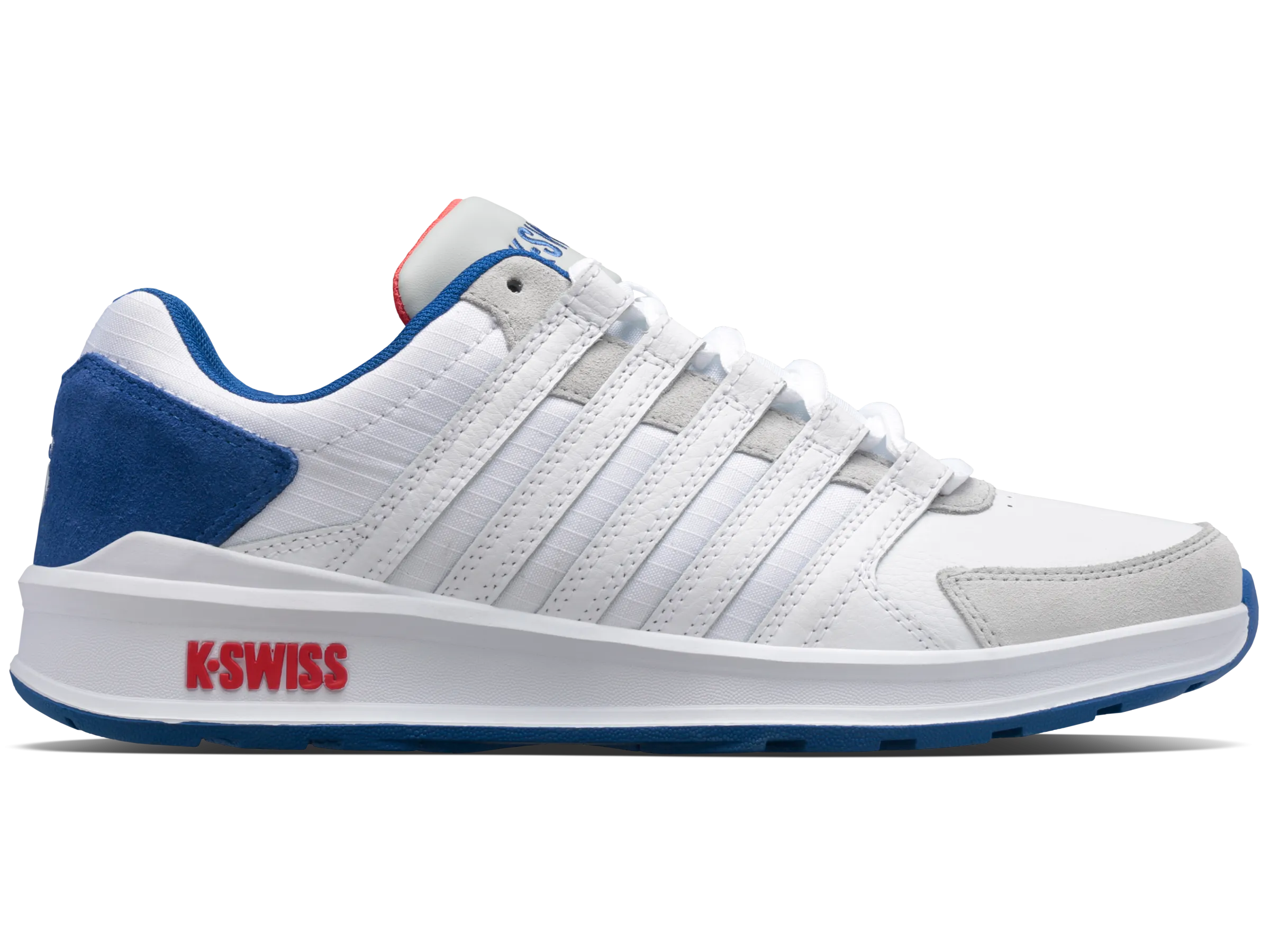 07119-941-M | VISTA TRAINER T | WHITE/POPPY RED/CLASSIC BLUE