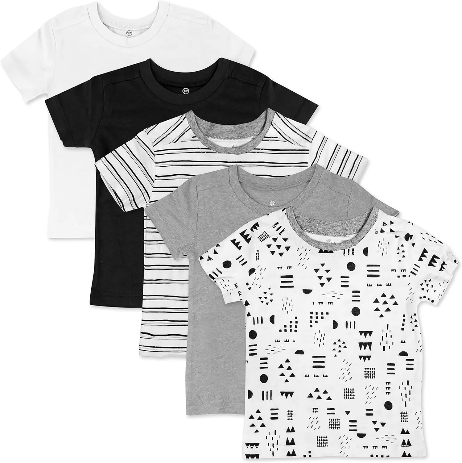 100% Organic Cotton T-Shirt for Baby, Kids, Boys, Girls, Unisex