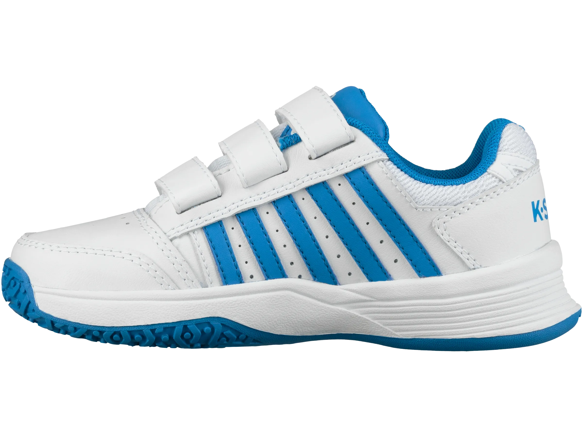 55627-128-M | COURT SMASH STRAP OMNI | WHITE/BRILLIANT BLUE