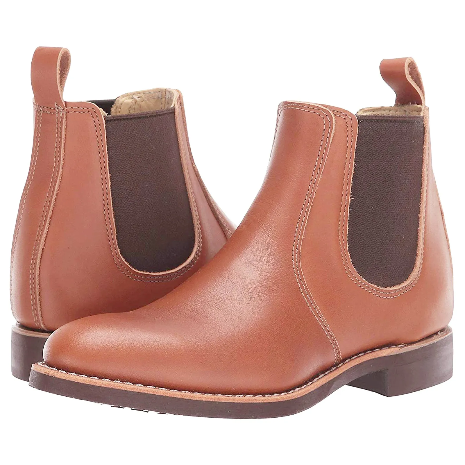 6 Inch Chelsea Leather Women's Boots - UK 4 - US 6.5 Women - EU 37