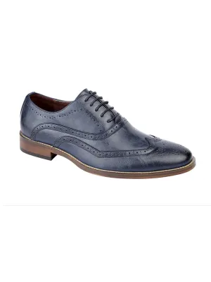 Aegean Blue Oxford Brogue Shoe