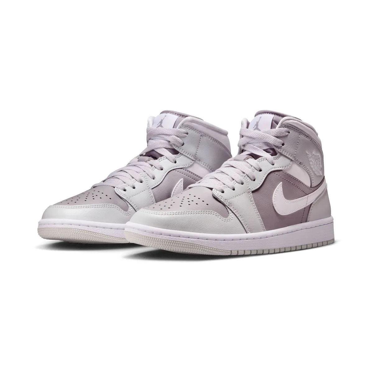 Air Jordan 1 Mid 'Photon Dust Atmosphere Gray' Women's Shoes