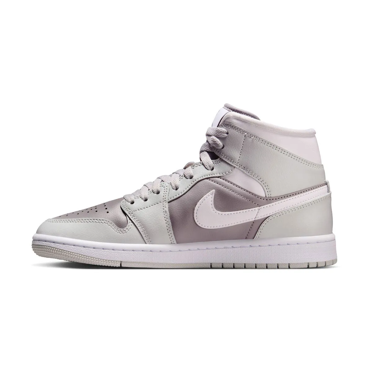 Air Jordan 1 Mid 'Photon Dust Atmosphere Gray' Women's Shoes