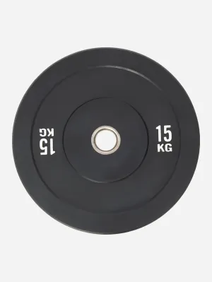 Aln Accessories  Rubber Bumper Plates 15 Kg Black