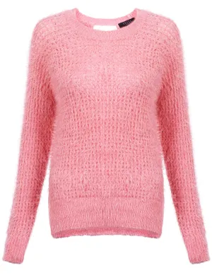 Amara Reya Xeranthemum pink jumper