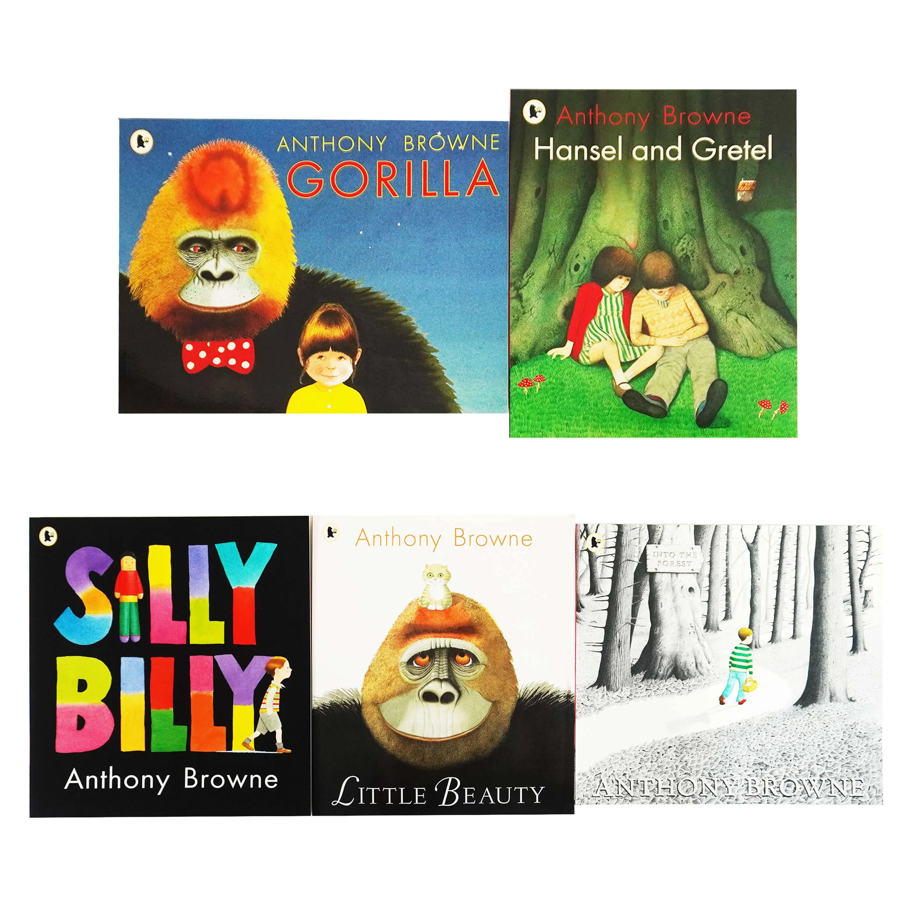 Anthony Browne Collection 5 Books Set - Ages 3-9 - Paperback