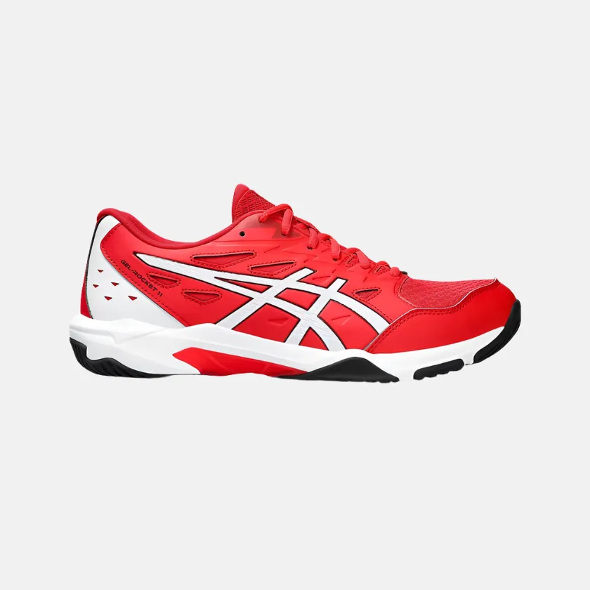 Asics GEL-ROCKET 11 Men's Badminton Shoes -Classic Red/White