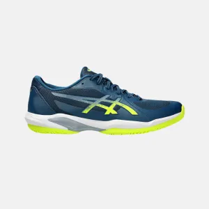 Asics Solution Swift FF 2 Men's Tennis Shoes -Mako Blue/Safety Yellow