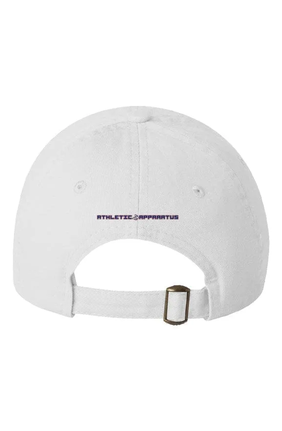 Athletic Apparatus White Youth Dad Hat