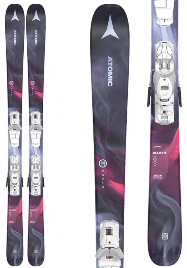 Atomic Maven 83 Womens Skis   M10 GW Bindings 2023