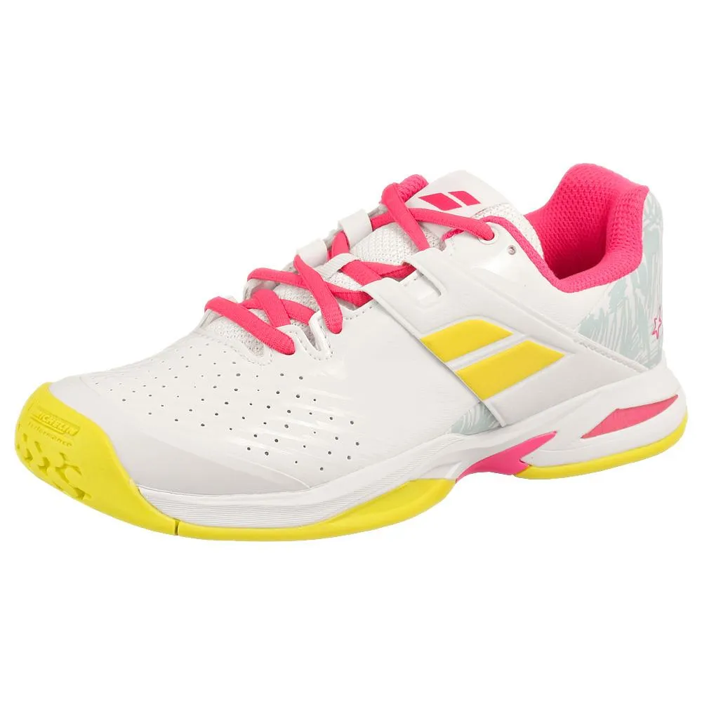 Babolat Junior Propulse - AC - White/Red Rose