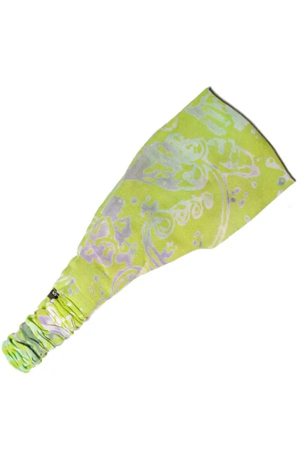 Bali jungle print rayon yoga fitness headband