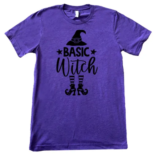 Basic Witch Shirt Unisex | Hat & Shoes