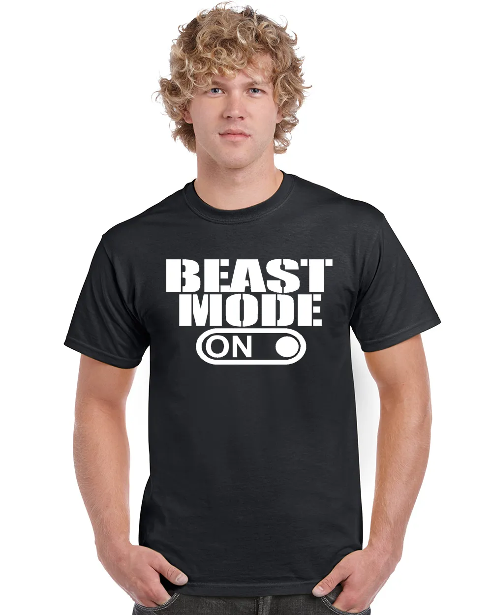 Beast Mode On Graphic Transfer Design Shirt