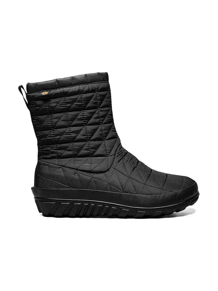 Bogs Snowday II Mid Black Womens Boots