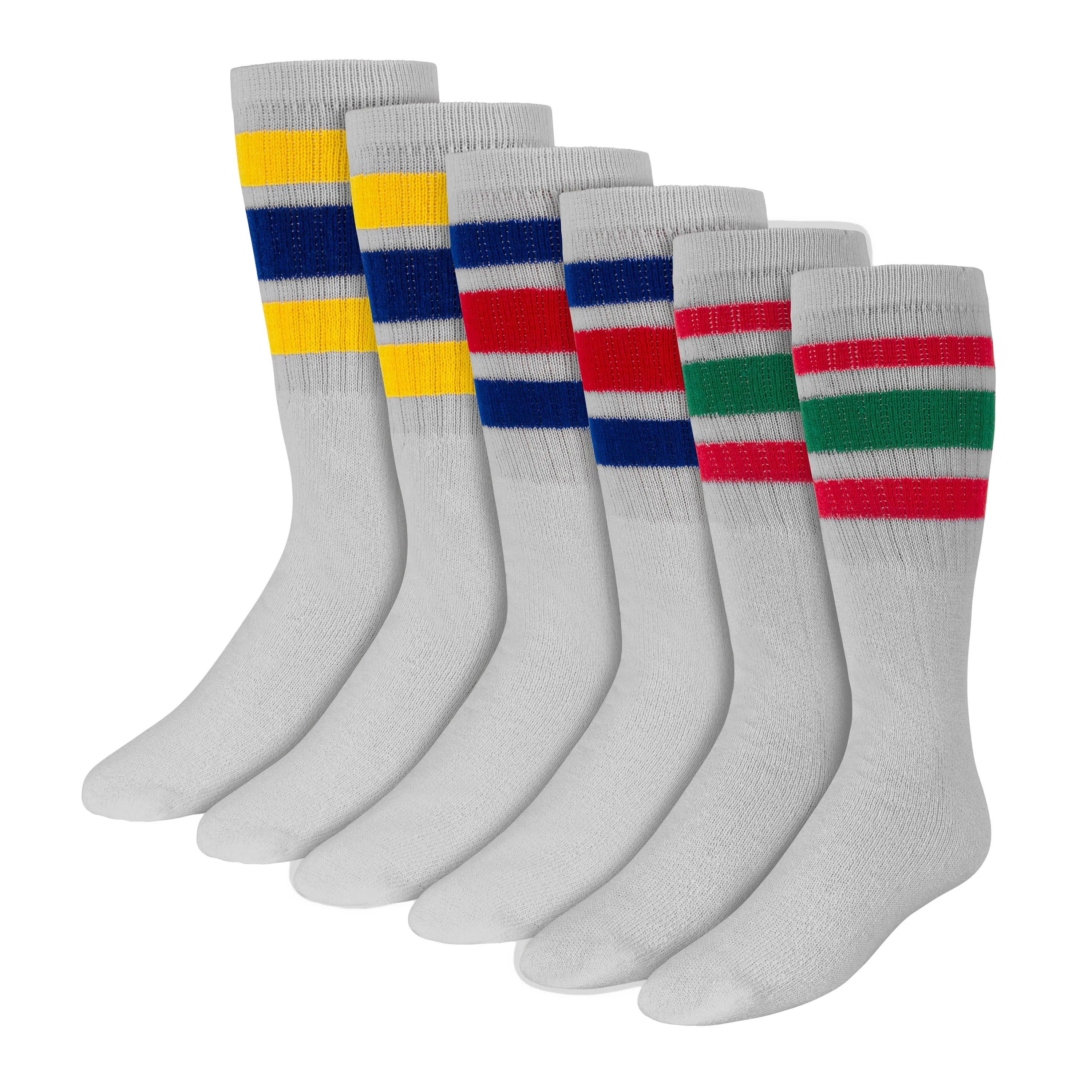 Boys 16" Tube Socks (6-Pair)