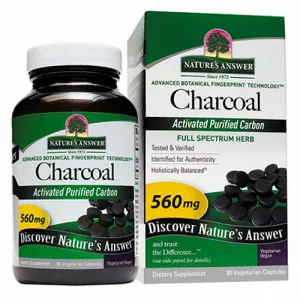 Charcoal Activated 90 Caps By Nature's Answer