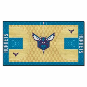 Charlotte Hornets Large Court Runner Rug - 30in. x 54in.