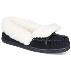 Charter Club Womens Dorenda Faux Suede Round Toe Moccasins