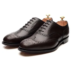 'Chetwynd' Dark Brown Leather Brogues UK 9 H