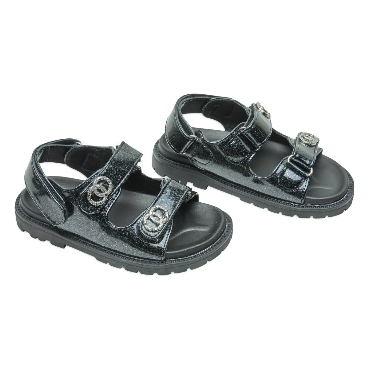 COCO SPARKLE DAD SANDALS