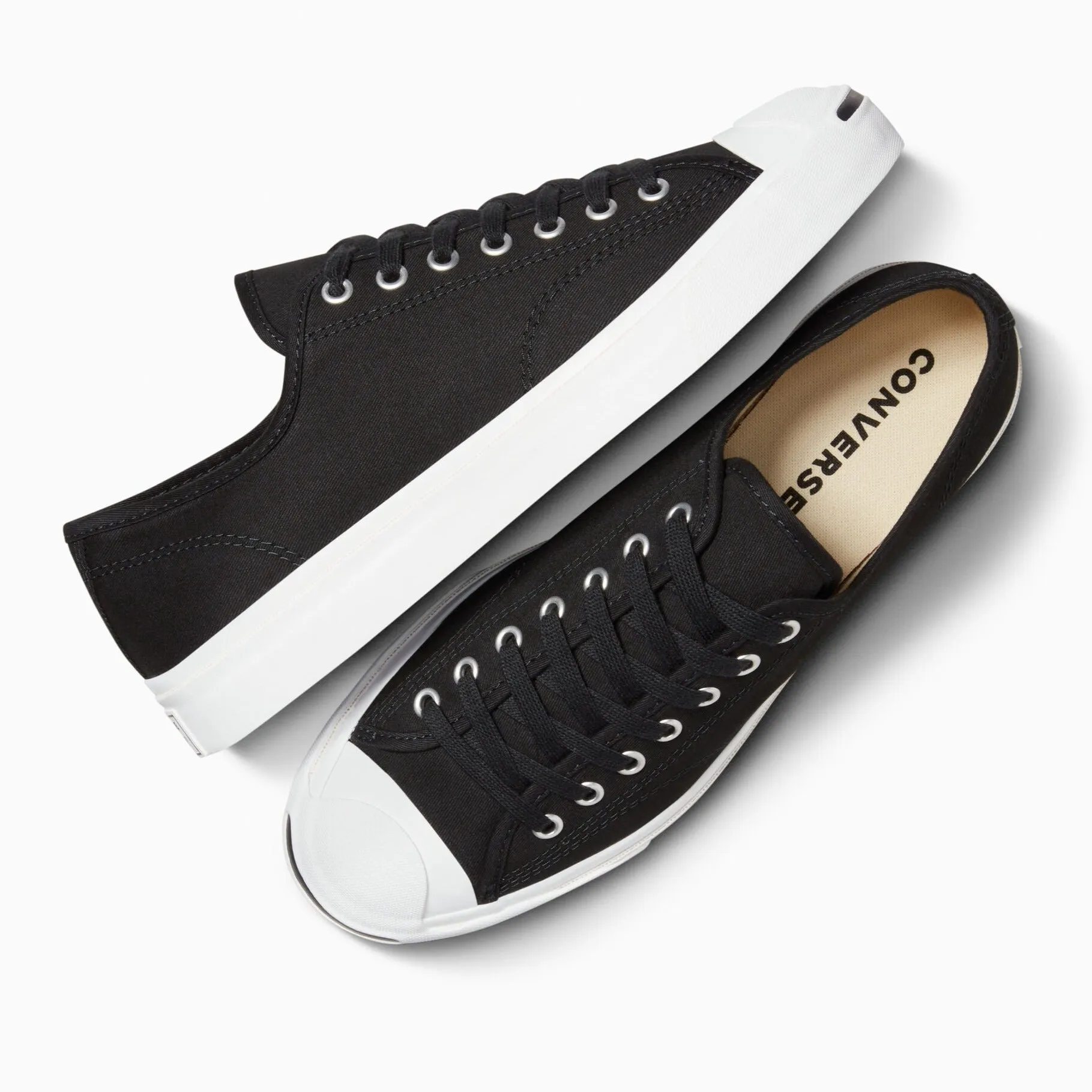 Converse Jack Purcell Canvas Low Black