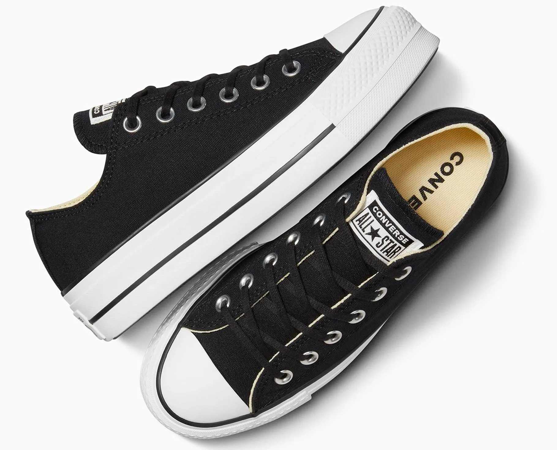 Converse Womens CT Lift Canvas Low Black <br> 560250C