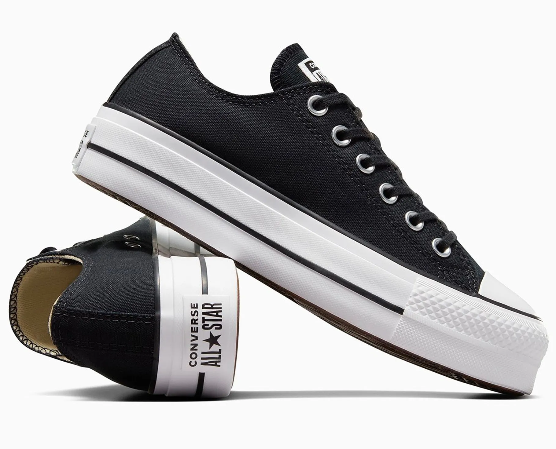 Converse Womens CT Lift Canvas Low Black <br> 560250C