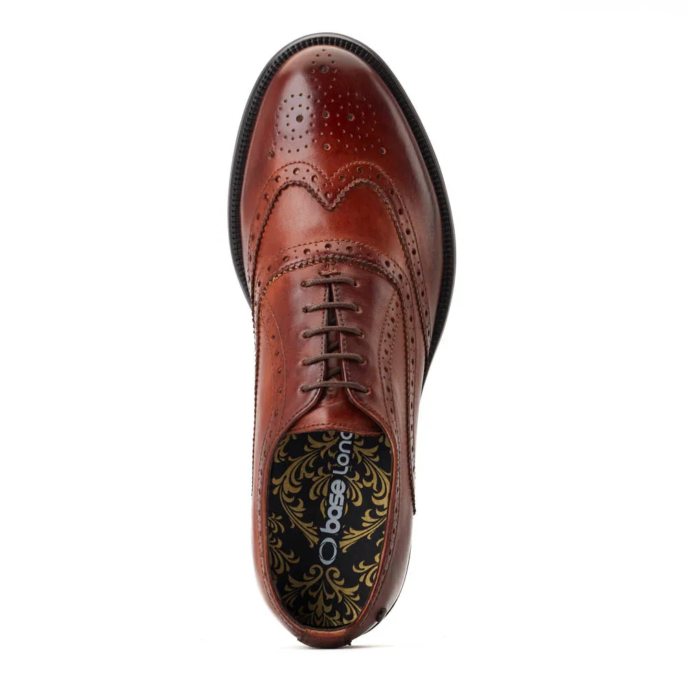 Darcy Burnished Brogue Shoes