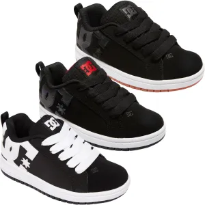 DC Shoes Kids Court Graffik Leather Chunky Trainers