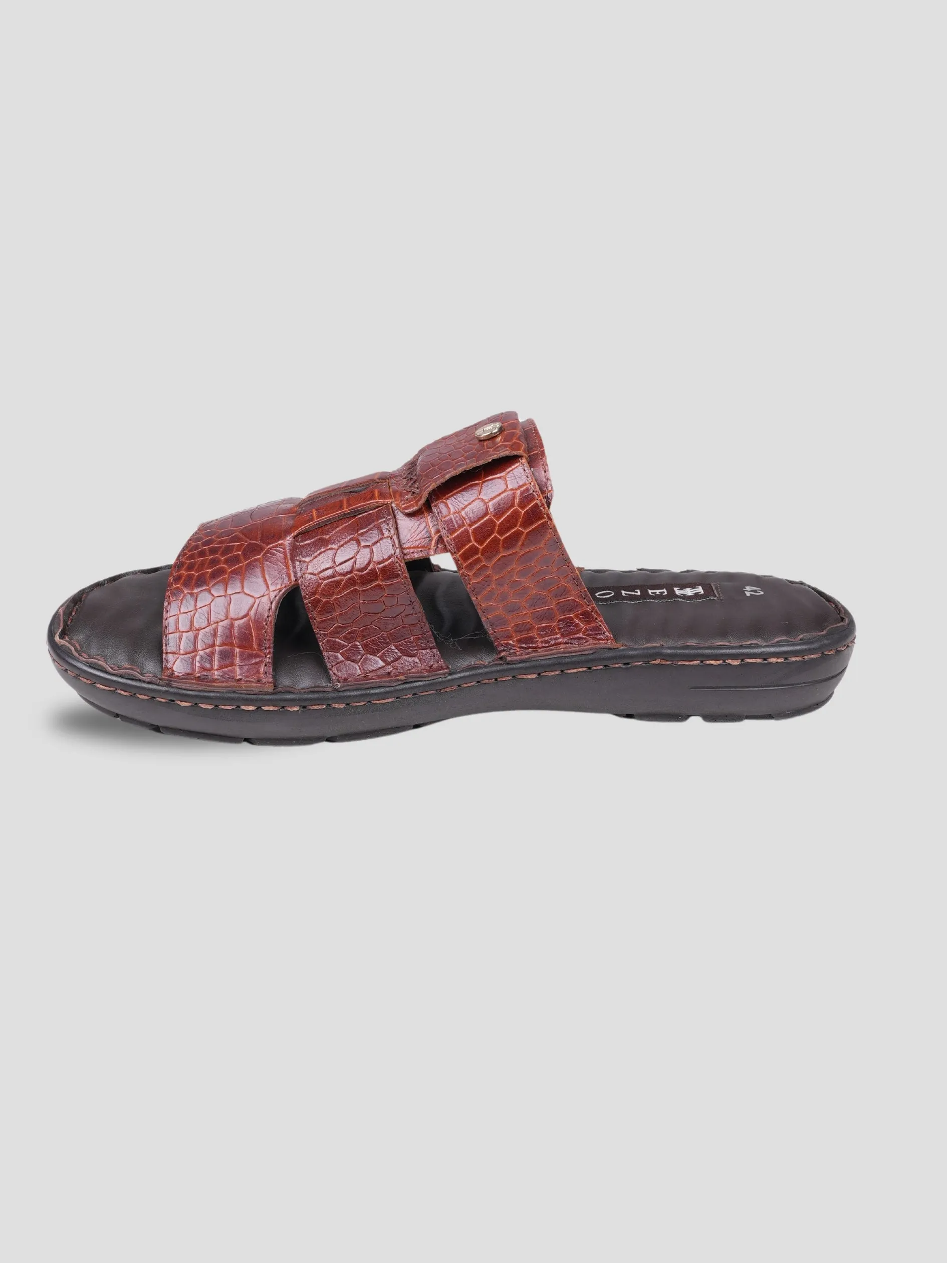 Ezok Leather Casual Sandals for men