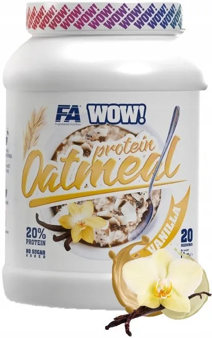 Fitness Authority Oatmeal - Vanilla 1kg