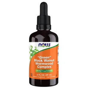 Fresh Green Black Walnut Wormwood Complex 2 oz By Now Foods