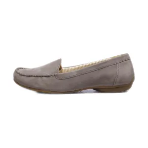 Gabor Moccasins Leather Grey Colour For Women