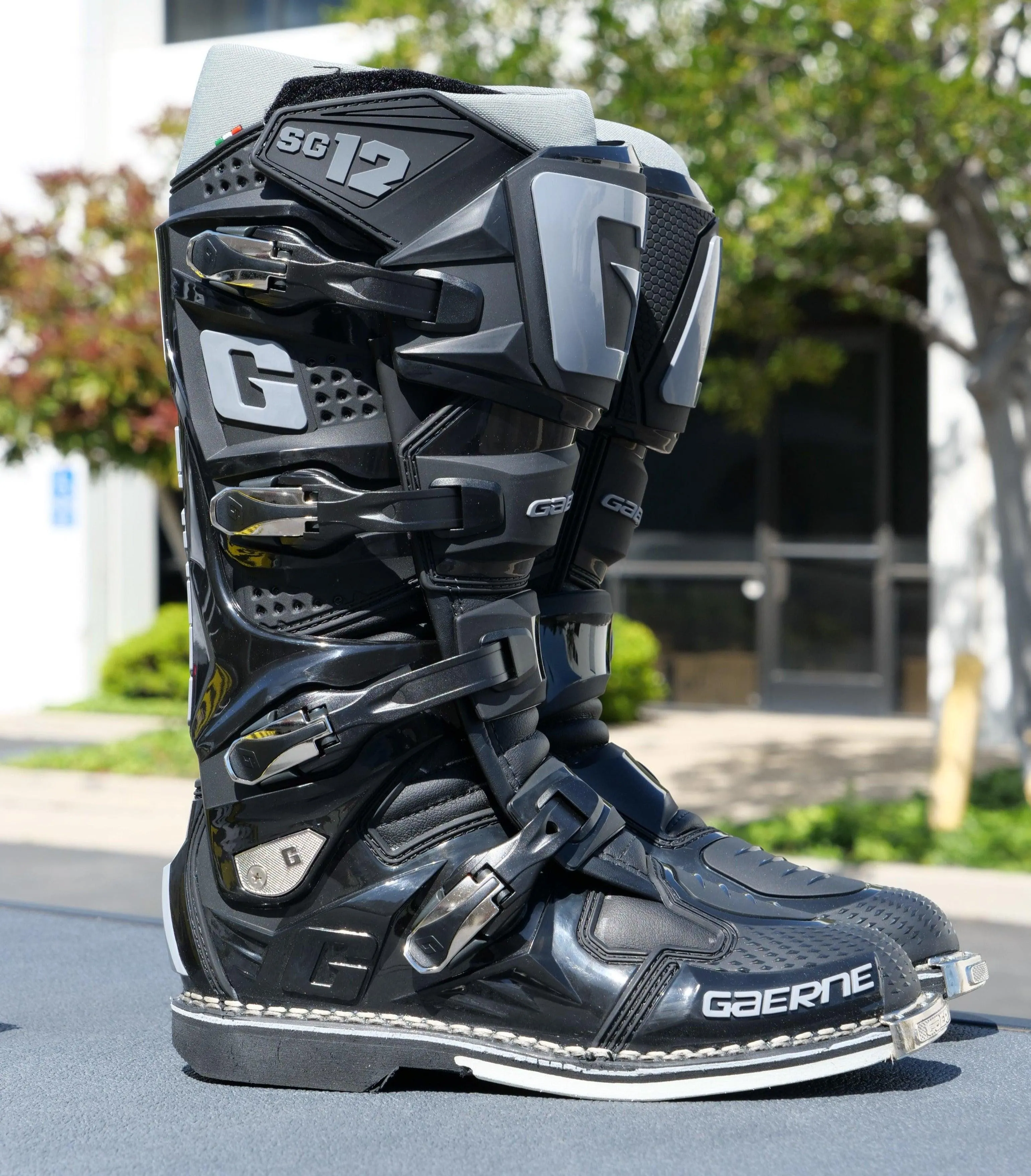 Gaerne SG-12 Boots - Black - Size 10 - OPEN BOX