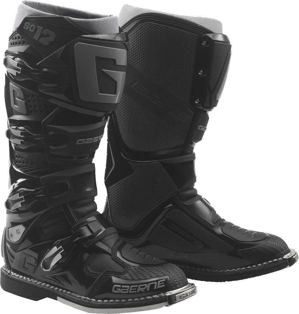 Gaerne SG-12 Boots - Black - Size 10 - OPEN BOX