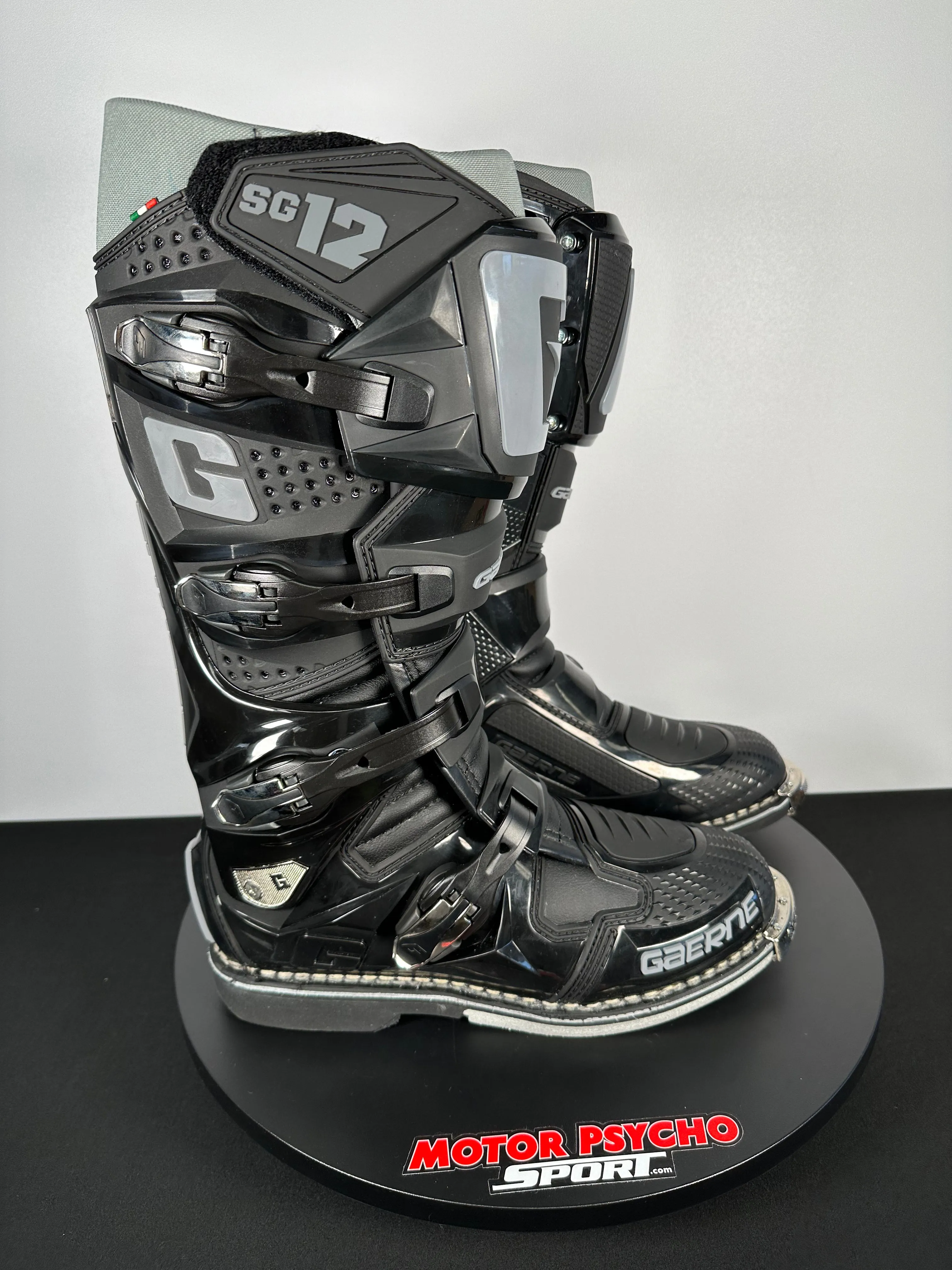 Gaerne SG-12 Boots - Black - Size 10 - OPEN BOX