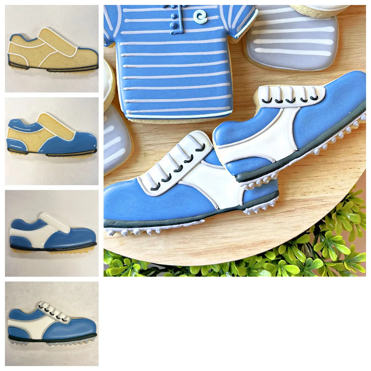 Golf Shoe Cookie Cutter