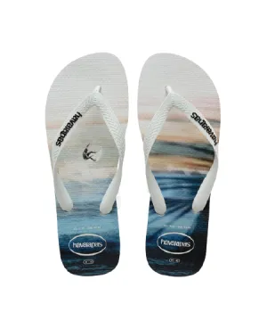 HAVAIANAS HYPE - WHITE/BLUE SKY