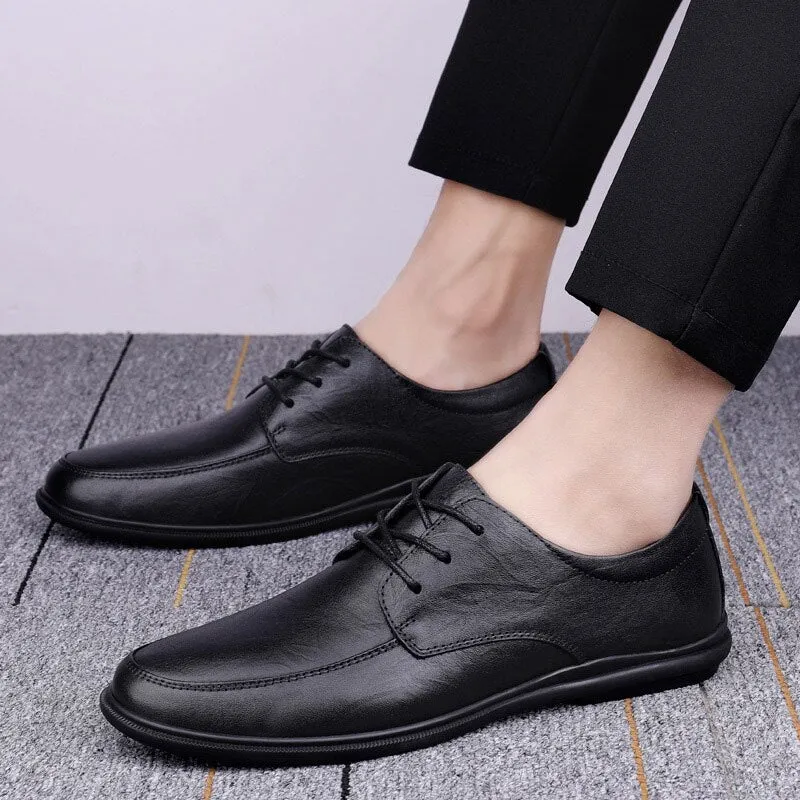 Hnzxzm Genuine Leather Men Shoes Casual Luxury Brand Italian Mens Loafers Moccasins Breathable Boat Shoes Zapatos Hombre