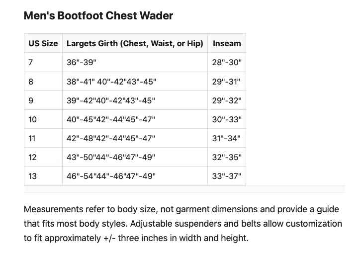 Hodgman Mens Brown Mackenzie Cleated Bootfoot Chest Waders