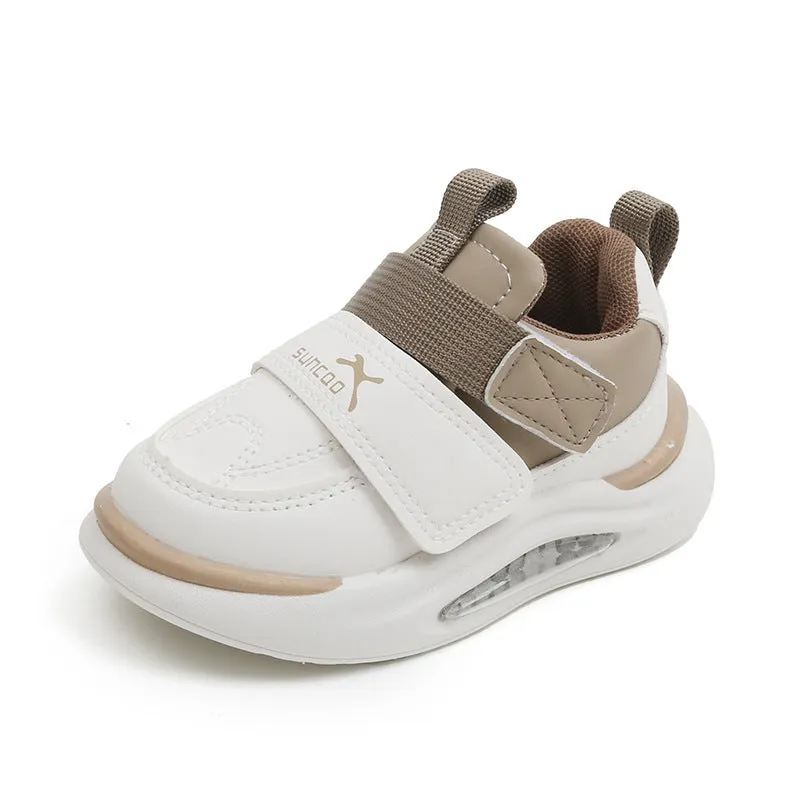 INSTOCK - Children's sports leather non-slip casual running shoes