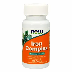 Iron Complex 100 Tabs By Now Foods