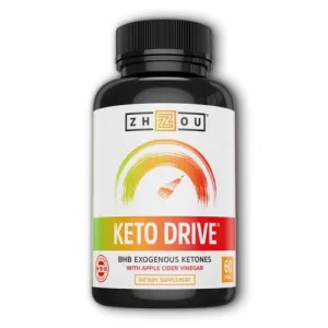 Keto Drive 60 Caps By Zhou Nutrition