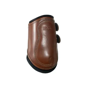 Leather Hind Jump Boot with Removable Impact Liner