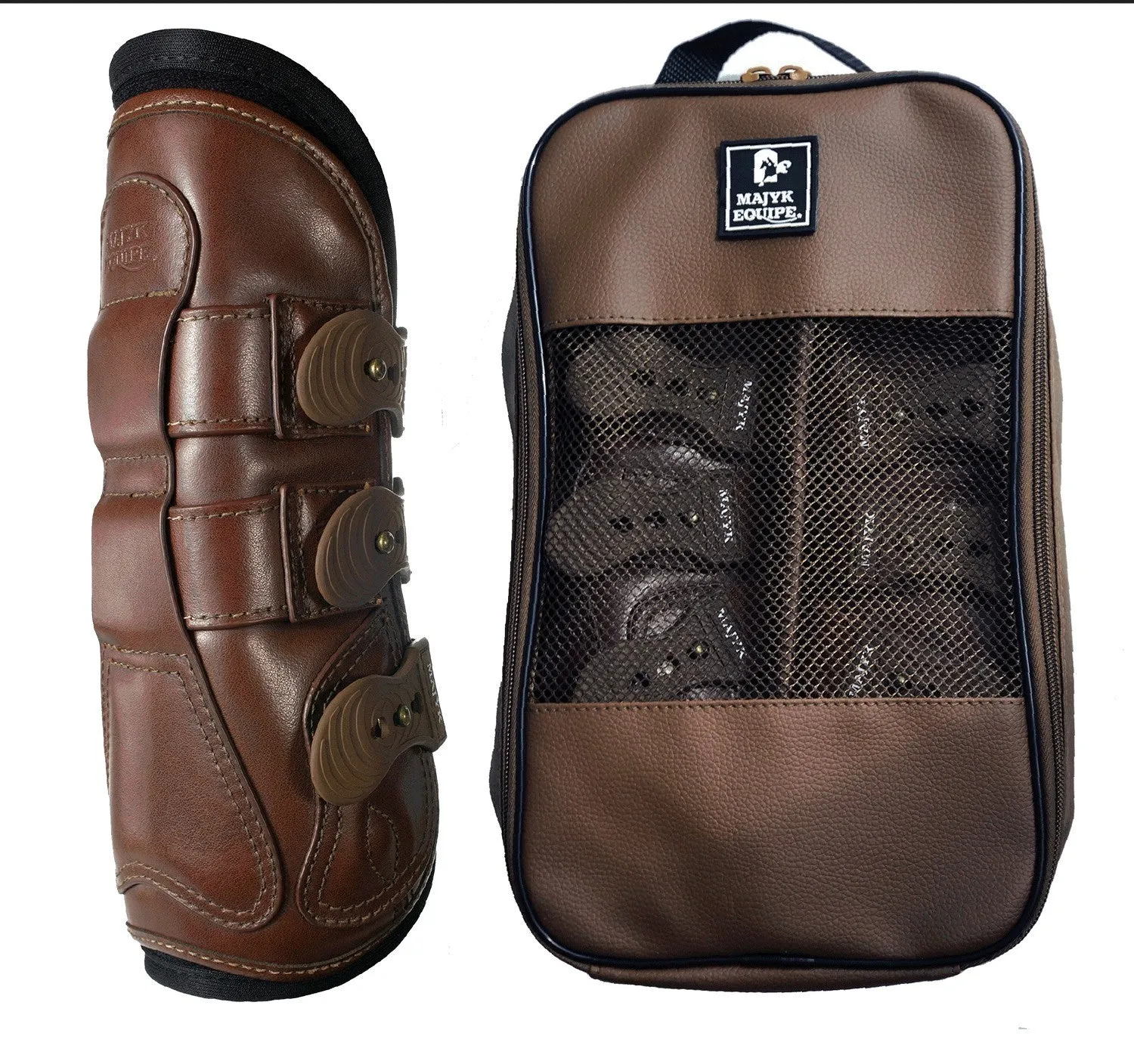 Leather Jump Boot with Removable Impact Liner