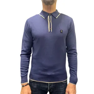 Lineker Storm Long-Sleeved Knitted Polo