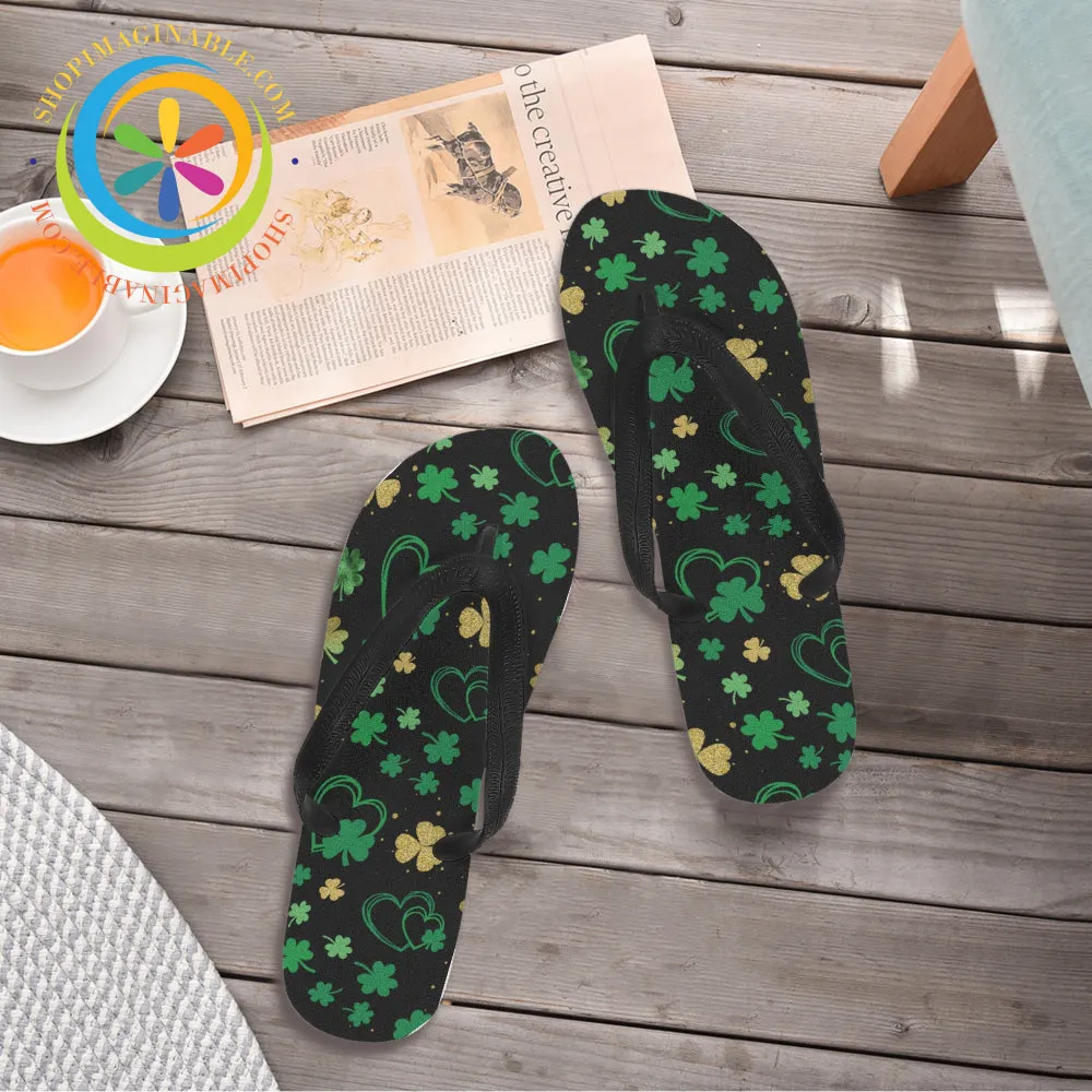 Luck Of The Irish Flip-Flops Men's & Ladies