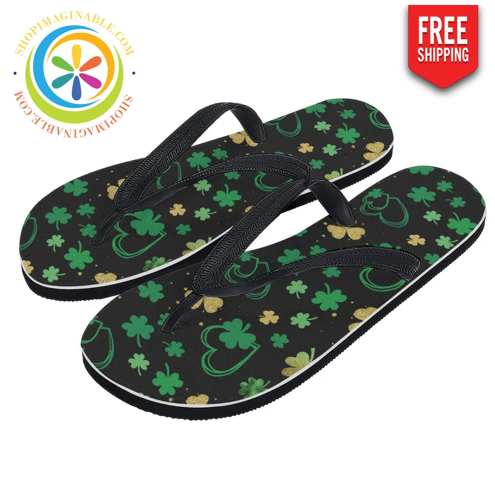 Luck Of The Irish Flip-Flops Men's & Ladies