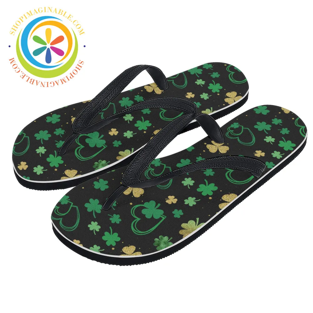 Luck Of The Irish Flip-Flops Men's & Ladies